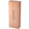 Aktenschrank 5 OH, B 800 x T 420 x H 2004 mm, Nussbaum-Dekor