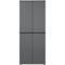 Aktenschrank Aalborg, 2 Türen, 4 Fachböden, Möbelgleiter, Spanplatte melaminharzbeschichtet, B 810 x T 400 x H 1970 mm, graphit