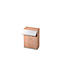 Aktenschrank mit Sicherheitsklappe, 3 OH, B 800 x T 420 mm, Nussbaum-Dekor