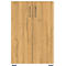 Aktenschrank Profi 2.0, 2 Einlegeböden, 3 OH, B 800 x T 400 x H 1230 mm, Grandson-Eiche/weiß