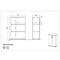 Aktenschrank Profi 2.0, 2 Einlegeböden, 3 OH, B 800 x T 400 x H 1230 mm, Grandson-Eiche/weiß