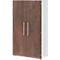 Aktenschrank TEQSTYLE, 4 OH, B 800 x T 419 x H 1465 mm, Oxido/weiß