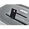 Aktenvernichter Dahle PaperSAFE® 380, Partikelschnitt 4 x 12 mm, P-4, 25 l, 1-15 Blatt Schnittleistung, mit Rollen, grau