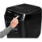 Aktenvernichter Fellowes® AutoMax™ 150C, Vollautomatik, Partikelschnitt 4 x 38 mm, P-4, 32 l, 150 Blatt Schnittleistung, Sicherheitsstopp, schwarz