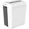Aktenvernichter Fellowes® Powershred LX 65, Partikelschnitt 4 x 40 mm, P-4, 22 l, 10 Blatt Schnittleistung, weiß