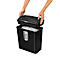 Aktenvernichter Fellowes® Powershred P-30C, Partikelschnitt 4 x 34 mm, P-4, 15 l, 6 Blatt Schnittleistung, schwarz