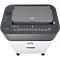 Aktenvernichter HP OneShred Auto 100CC, Sicherheitsstufe P-4, Partikelschnitt 4,3 x 12 mm, 100 Blatt, grau/weiss