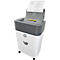 Aktenvernichter HP OneShred Auto 100CC, Sicherheitsstufe P-4, Partikelschnitt 4,3 x 12 mm, 100 Blatt, grau/weiss