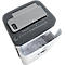 Aktenvernichter HP OneShred Auto 200CC, Sicherheitsstufe P-4, Partikelschnitt 4,3 x 12 mm, 200 Blatt, grau/weiß