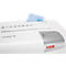Aktenvernichter HSM shredstar X5, Sicherheitsstufe 4, Partikelschnitt 4,5 x 30 mm, 5 Blatt, weiß-silber