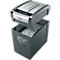 Aktenvernichter Rexel Momentum X312-SL, Sicherheitsstufe P3, Partikelschnitt 5 x 42 mm, bis 23 l, Kunststoff & Metall, schwarz