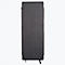 Akustik-Raumteiler Luxor, 1 Panel, mit Standfüßen, ca. 7 kg, B 600 x T 35 x H 1680 mm, recycelte Materialien, schiefergrau
