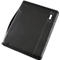 Alassio Orgamappe SALERNO, DIN A4, Nylon, mit DIN A4 Schreibblock, schwarz