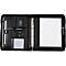 Alassio organisatiemap SALERNO, A4, nylon, met A4-schrijfblok, zwart