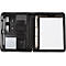 Alassio organisatiemap TRENTO, A4, nylon, met A4-schrijfblok, zwart