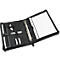 Alassio Ringbuchmappe Rimini, DIN A4, FINEtouch-Lederimitat, mit CD-Tasche, schwarz