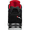 ALBATROS Sicherheitsstiefel CLIFTON MID, S3 SRC, Größe 44, schwarz/rot, Veloursleder/Textilgewebe, Fiberglaskappe