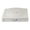 Hellgraue Alcatel-Lucent 8379 iO Indoor DECT-Basisstation vor weißem Hintergrund.