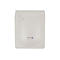 Hellgrauer Alcatel-Lucent WLAN-Access-Point mit einem kleinen Punkt als Statusleuchte vor neutralem Hintergrund.