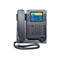 Dunkelgraues Alcatel-Lucent IP-Telefon mit Display, Tastenfeld und Hörer auf weißem Hintergrund.