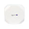 Weißer, achteckiger Alcatel-Lucent Enterprise WLAN-Access-Point vor weißem Hintergrund.