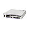 Alcatel-Lucent Enterprise Netzwerk-Switch in einem hellgrauen Metallgehäuse mit zahlreichen Anschlüssen auf der Vorderseite.