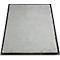 alfombra de retención de suciedad miltex Eazycare Style, angular, antiestática, resistente a los rayos UV, lavable, nylon de alta torsión y caucho niltril, 600 x 850 mm, gris guijarro