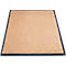 alfombra de retención de suciedad miltex Eazycare Style, angular, antiestática, resistente a los rayos UV, lavable, nylon de alta torsión y caucho niltril, 750 x 850 mm, amarillo pastel