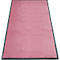 alfombra de retención de suciedad miltex Eazycare Style, angular, antiestática, resistente a los rayos UV, lavable, nylon de alta torsión y goma niltril, 850 x 1500 mm, rosa claro