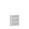ALICANTE boekenkast, 3 OH, 2 legborden, B 800 x D 400 x H 1104 mm, lichtgrijs