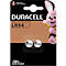 Alkaline Batterie Duracell LR54, Knopfzelle, 1,5 V, 2er Pack