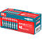 Box of 40 AAA batteries. Red and blue design, reads "ALKALINE BATTERY", brand ANSMANN.