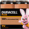 Alkalinebatterij, E-Block, 6LR61, 9V, Plus, Extra Life, Blisterverpakking (4 stuks)
