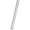 Alu-Schiebeleiter Stabilo, 2teilig, 2 x 18 Sprossen, mit Traverse und Trigon-Traverse