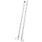 Alu-Vielzweckleiter 3 x 12 Sprossen, mit Trigon-Traverse