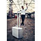 ALUMAXX Business Trolley GALAXY, met draaggreep en wielen, 1 vak, zilver