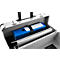ALUMAXX Pilotenkoffer, mit Tragegriff und Rollen, mit Laptopfach, Aluminium, silber