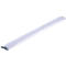 Long, white LED light, diagonally from above. Metallic finishes can be seen at the ends.