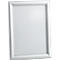 Aluminium kliklijst, A4, in verstek, met antireflecterende folie, zilverkleurig geanodiseerd, B 240 x D 25 x H 327 mm