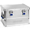 Aluminiumbox Alutec Basic, Materialstärke 0,8 mm, stapelbar, mit 1,5 mm Deckel, 30 l Volumen