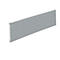 Aluna plus Tisch-Trennwand, 2000x600, grau