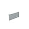 Aluna plus Tisch-Trennwand, 800x400,grau