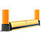 Ampere Bodenbarriere Rack-Mammut® Flex, Kunststoff, L 2000 x H 160 mm, verkehrsgelb