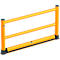 Ampere Bodenbarriere Rack-Mammut® Flex, Kunststoff, L 2000 x H 160 mm, verkehrsgelb