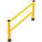 Ampere Handlauf Rack-Mammut® Flex, Kunststoff, L 6000 x H 1100 mm, verkehrsgelb