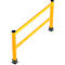 Ampere Handlauf Rack-Mammut® Flex, Kunststoff, L 8000 x H 1100 mm, verkehrsgelb