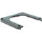 Ampere mobile Montageplatte für Handläufe/Poller Rack-Mammut®, Stahl, B 240/160 x T 220 x H 25 mm, schwarz