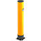 Ampere Rammschutz-Poller Rack-Mammut®, Kunststoff, Ø 144 x H 900 mm, verkehrsgelb