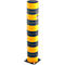 Ampere Rammschutz-Poller Rack-Mammut® Strong, Kunststoff, Ø 200 x H 1100 mm, verkehrsgelb