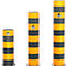 Ampere Rammschutz-Poller Rack-Mammut® Strong, Kunststoff, Ø 200 x H 1100 mm, verkehrsgelb